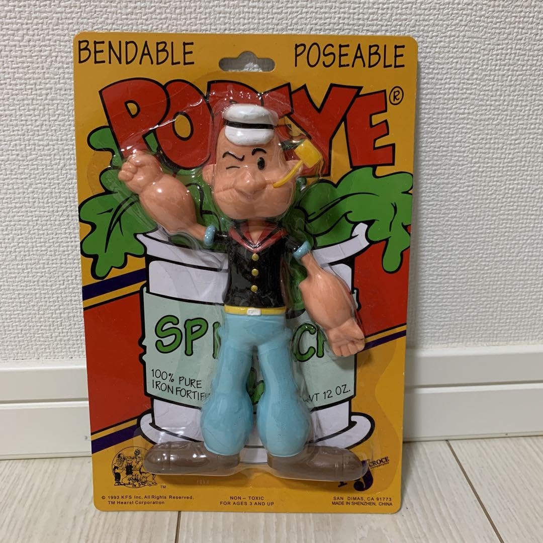 Amazon.co.jp: vintage popeye & olive figure : Toys & Games